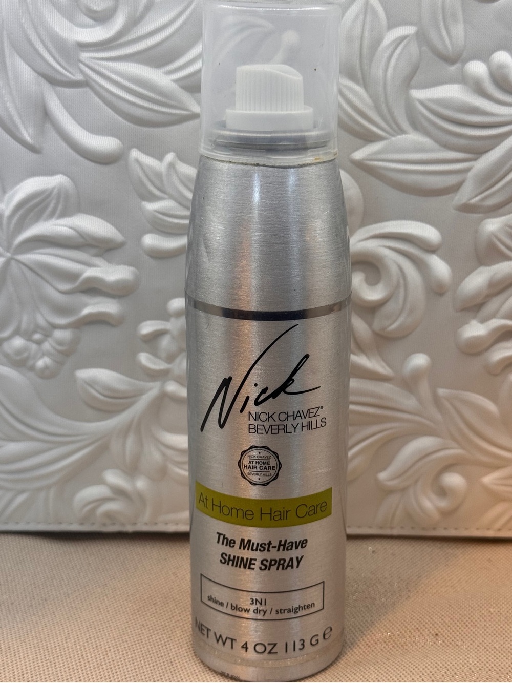 Nick chavez at home hair care the must have shine spray